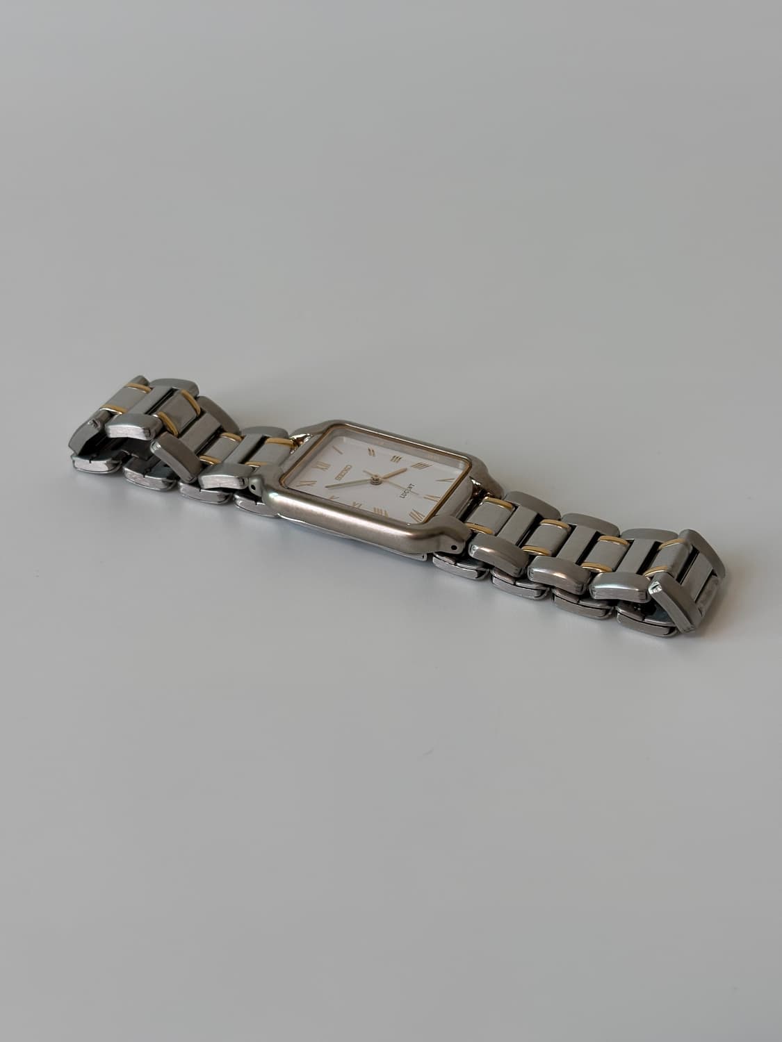 1990s Lucent Roman Index Square Quartz 상품이미지6