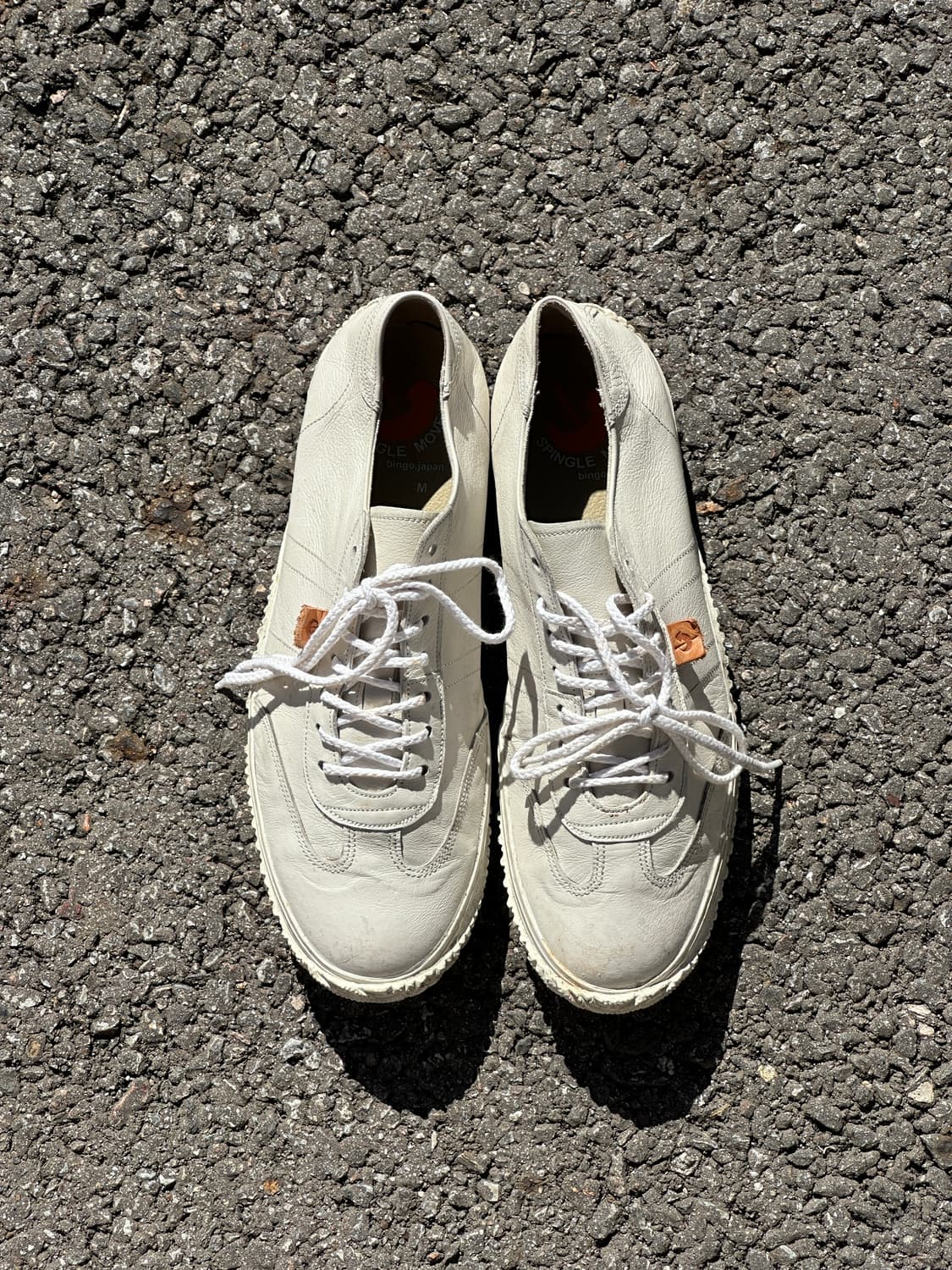 [255] SPINGLE MOVE 스핑글무브 레더 스니커즈 일본 수제화 상품이미지2