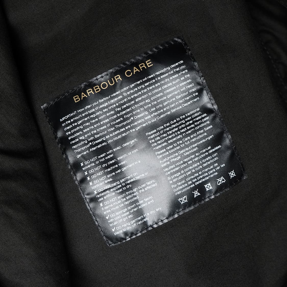 white label wax camo smock 상품이미지9