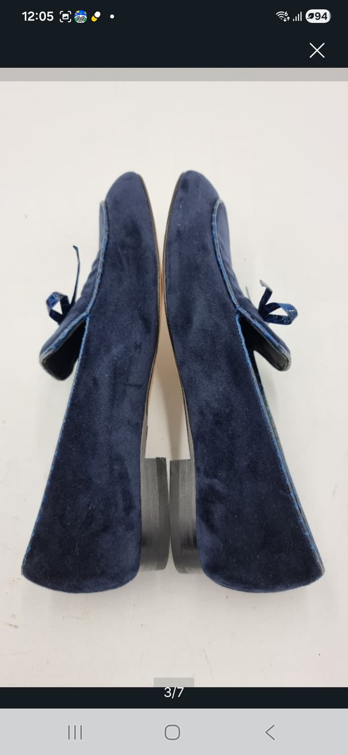 정품 랑방컬렉션 스웨이드단화250 상품이미지3