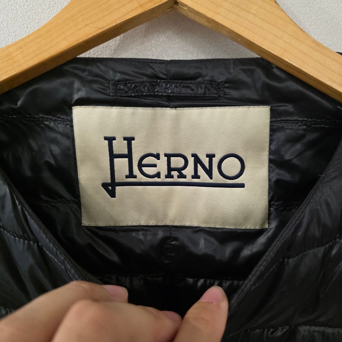 에르노 블랙 퀼팅 구스패딩 자켓 40 상품이미지8