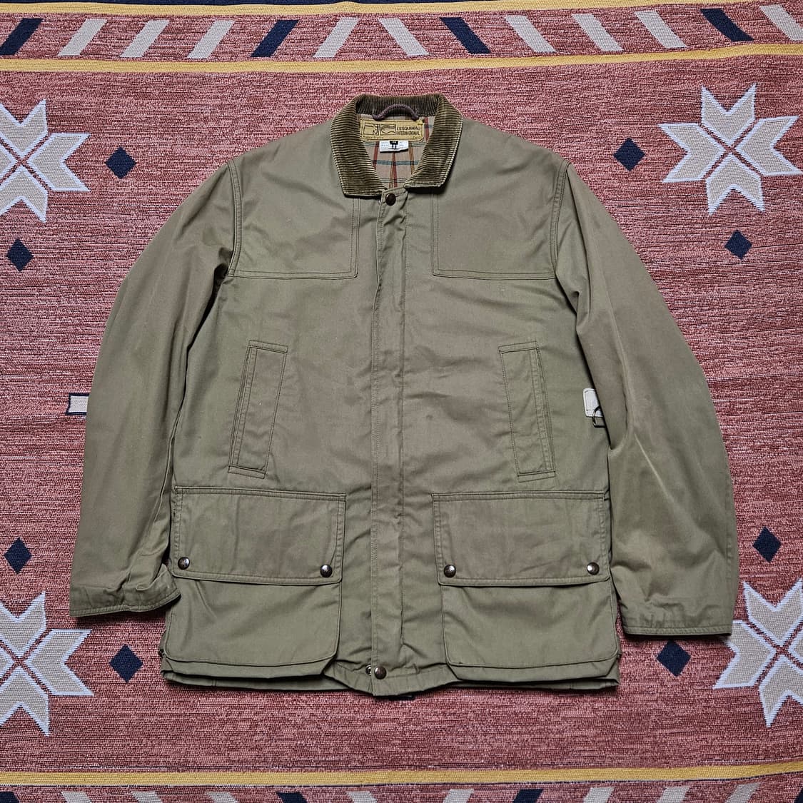80s 프랑스 빈티지 헌팅 자켓 상품이미지1