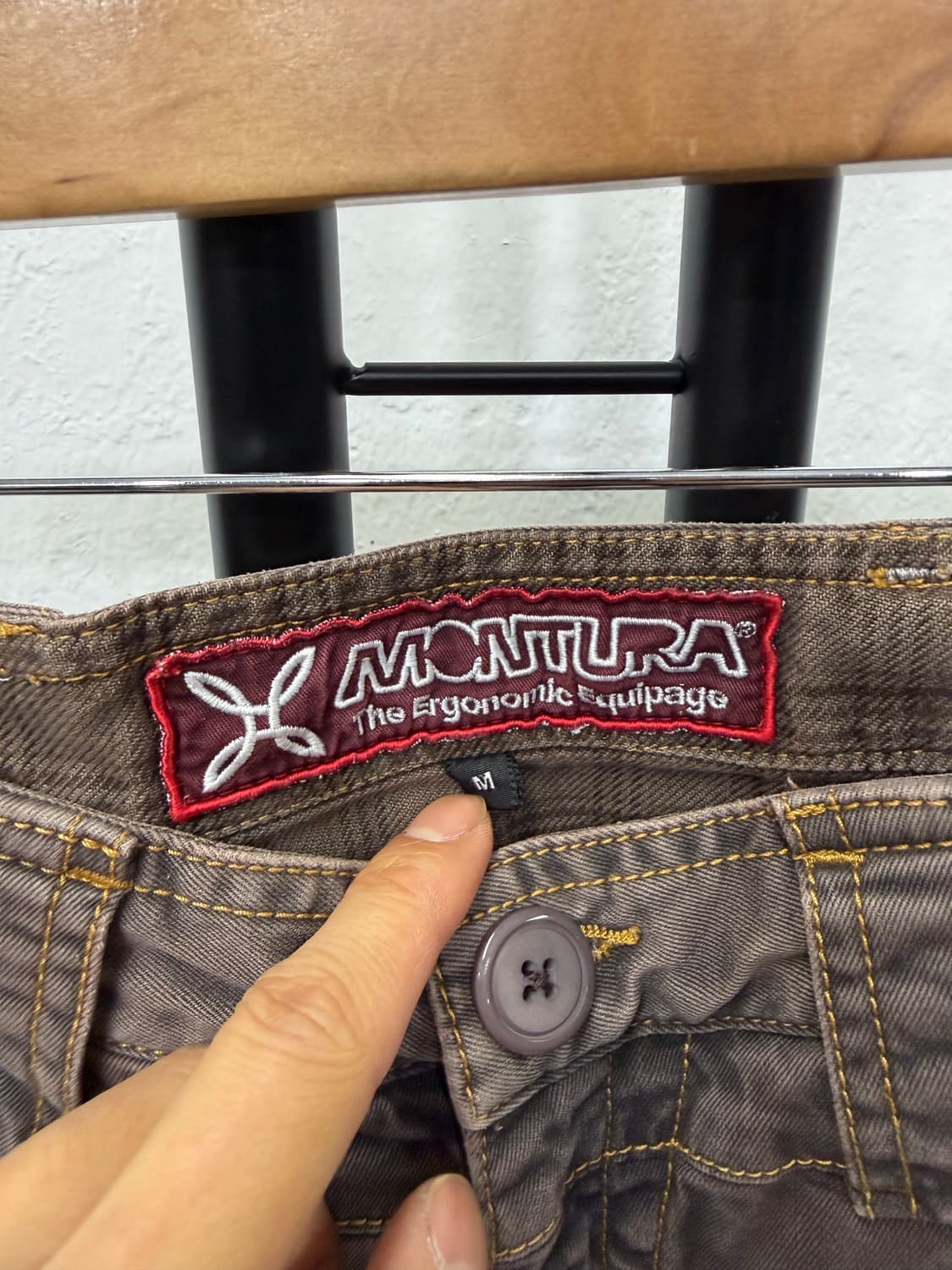 정품) 몬츄라 남성 카고 바지 브라운 M(32) 상품이미지5