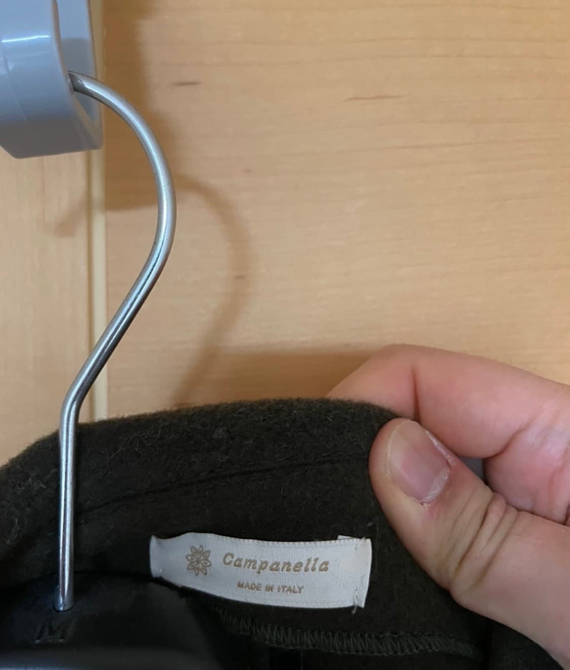 쇼엔텔 캄파넬라 카키 더블코트 52 상품이미지7