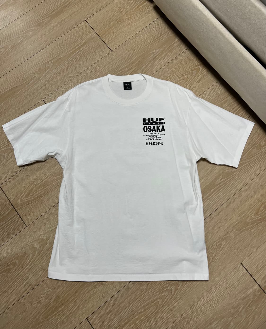 Huf Only Osaka T-shirt 반팔 L 상품이미지2