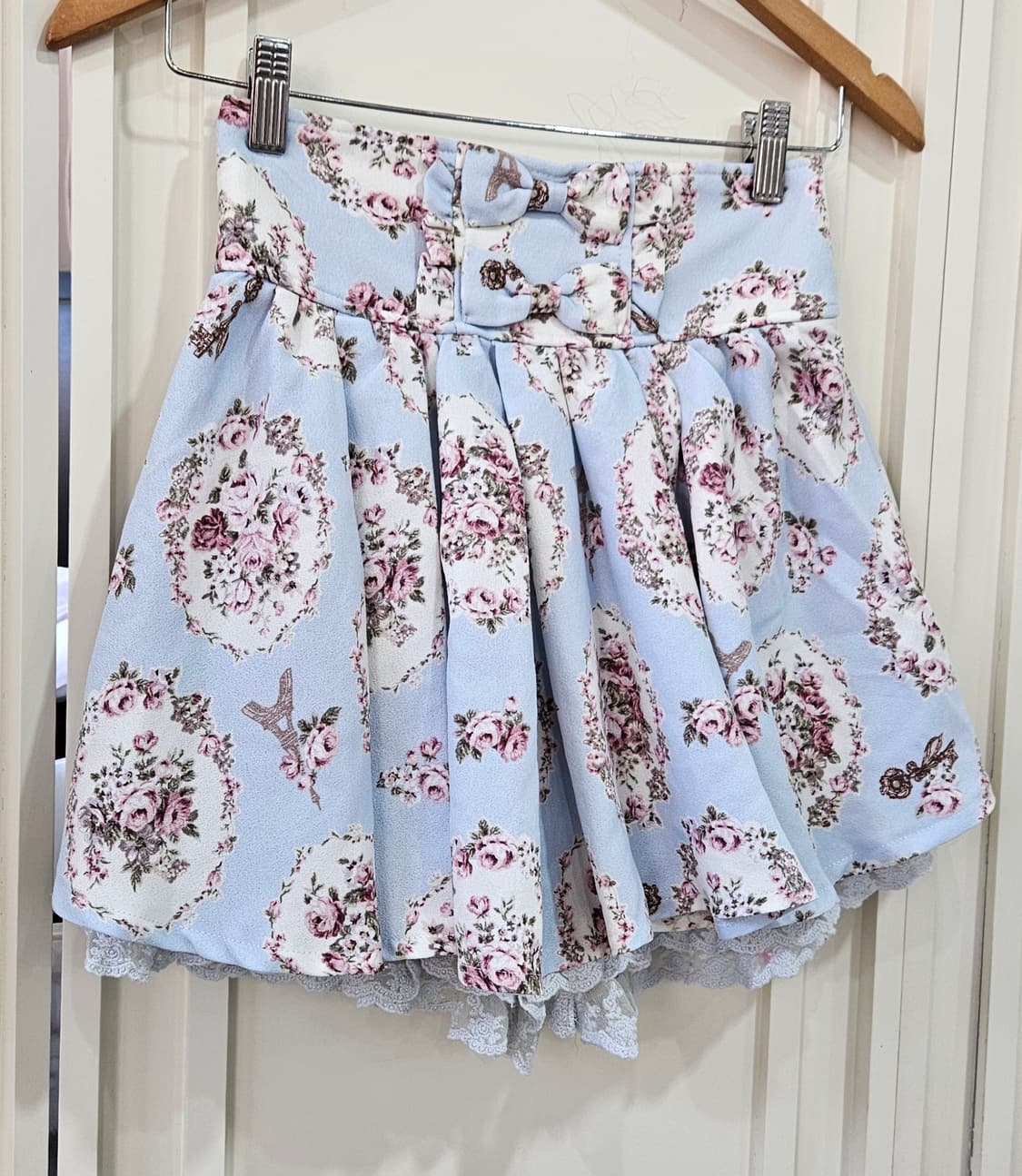 리즈리사(LIZ LISA) 플라워 큐롯 스커트 상품이미지2