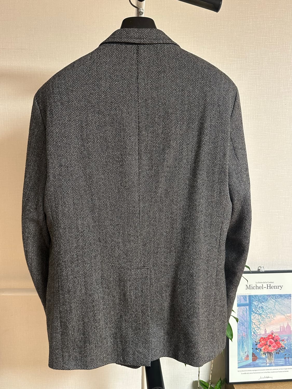 제이프레스 울캐시 헤링본 자켓 43R (캐나다 메이드) 상품이미지4