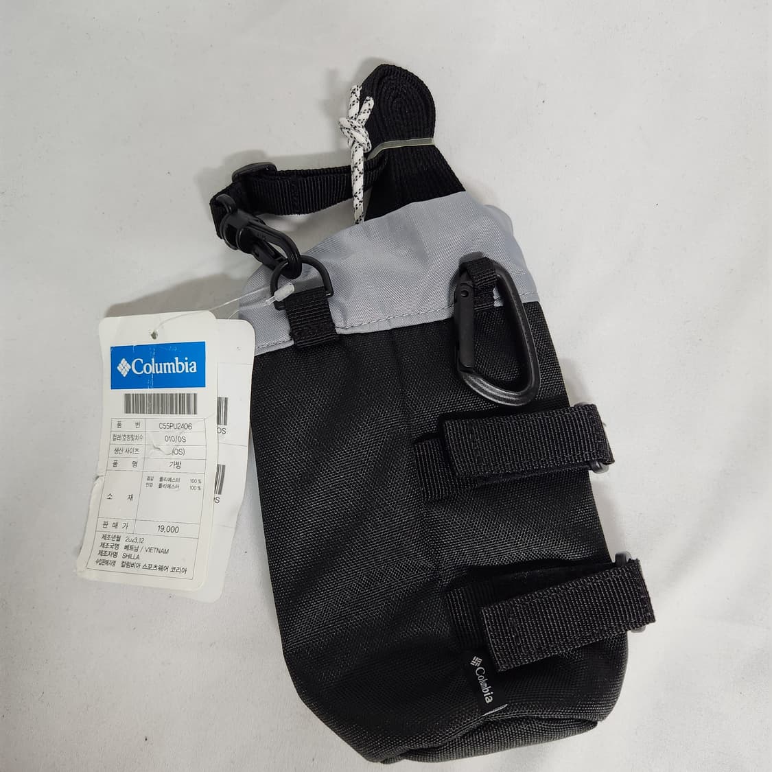 H542 새제품 컬럼비아 물병 파우치 크로스백 가방 상품이미지4