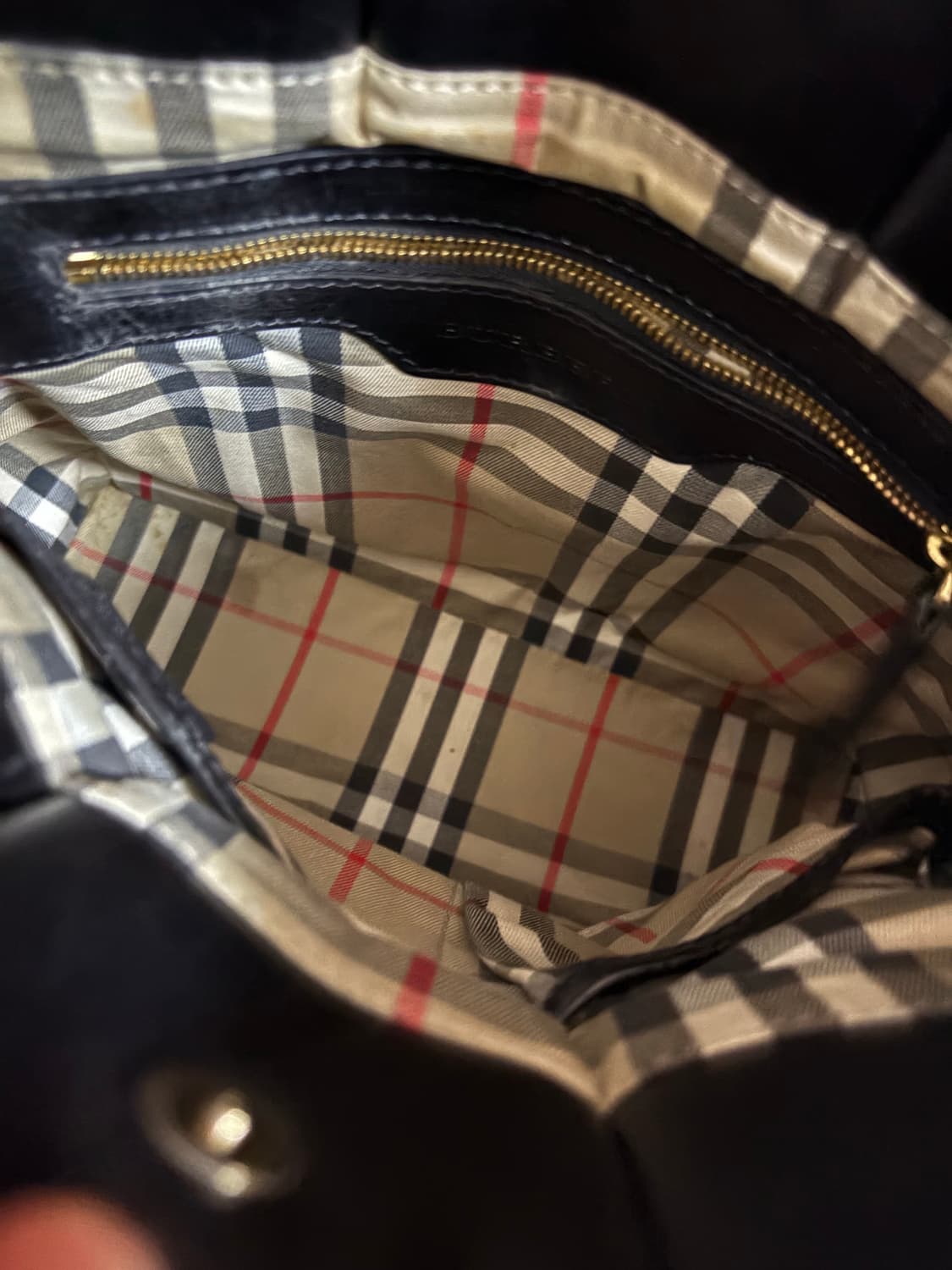 버버리 소가죽 토트백 크로스백 상품이미지10