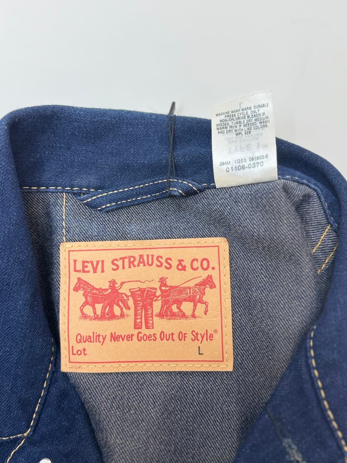 Levis 리바이스 type1 트러커 데님 자켓 상품이미지9