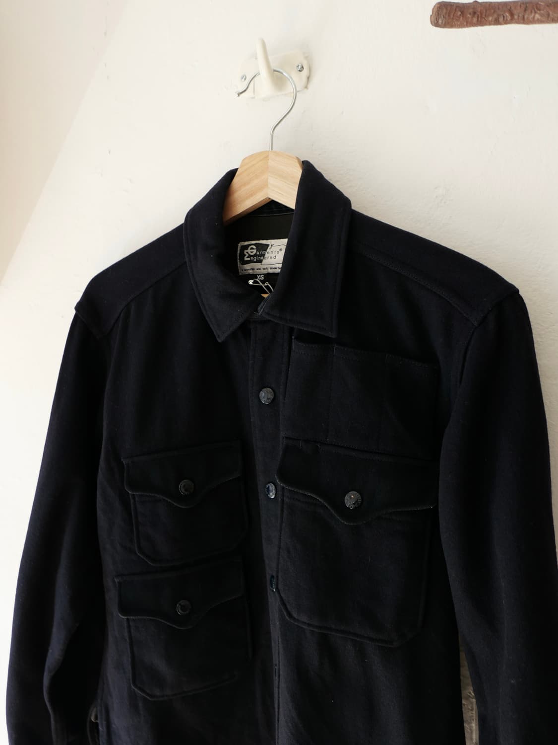 엔지니어드 가먼츠 울 포켓 셔츠 상품이미지2