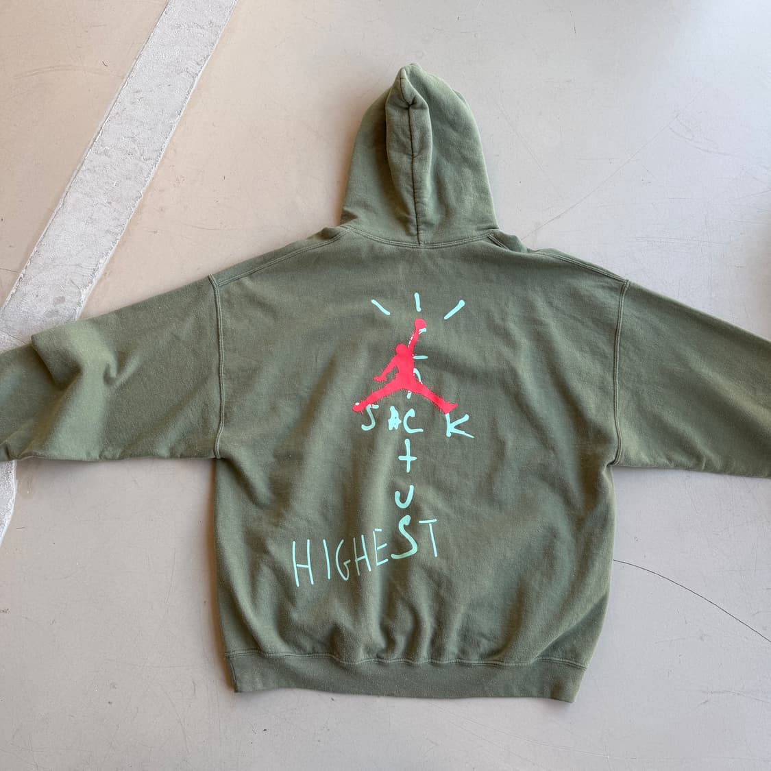 트래비스 스캇 x 조던 캑터스잭 후드 상품이미지5