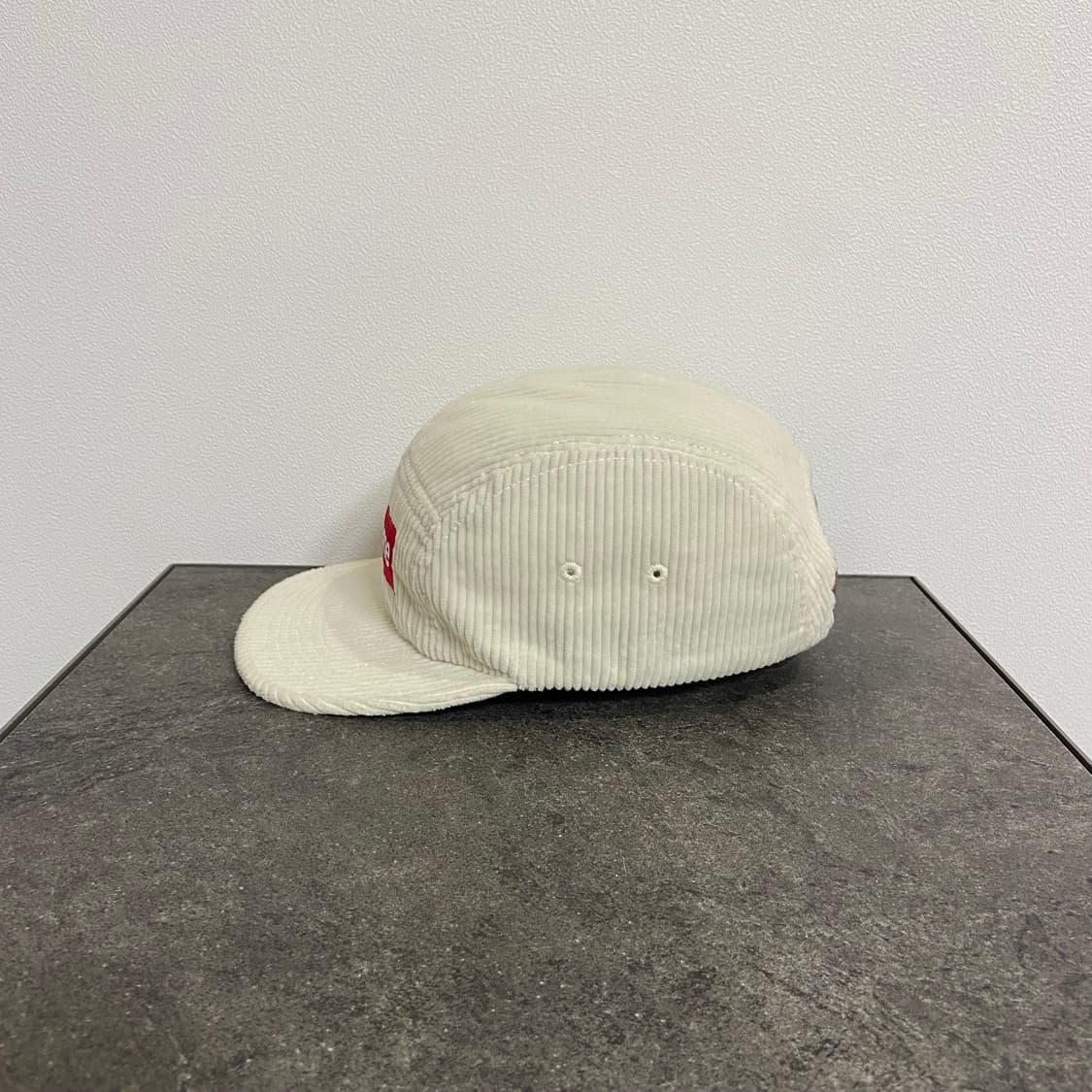 (OS) 슈프림 박스로고 캠프캡 모자 코듀로이 내츄럴 상품이미지3