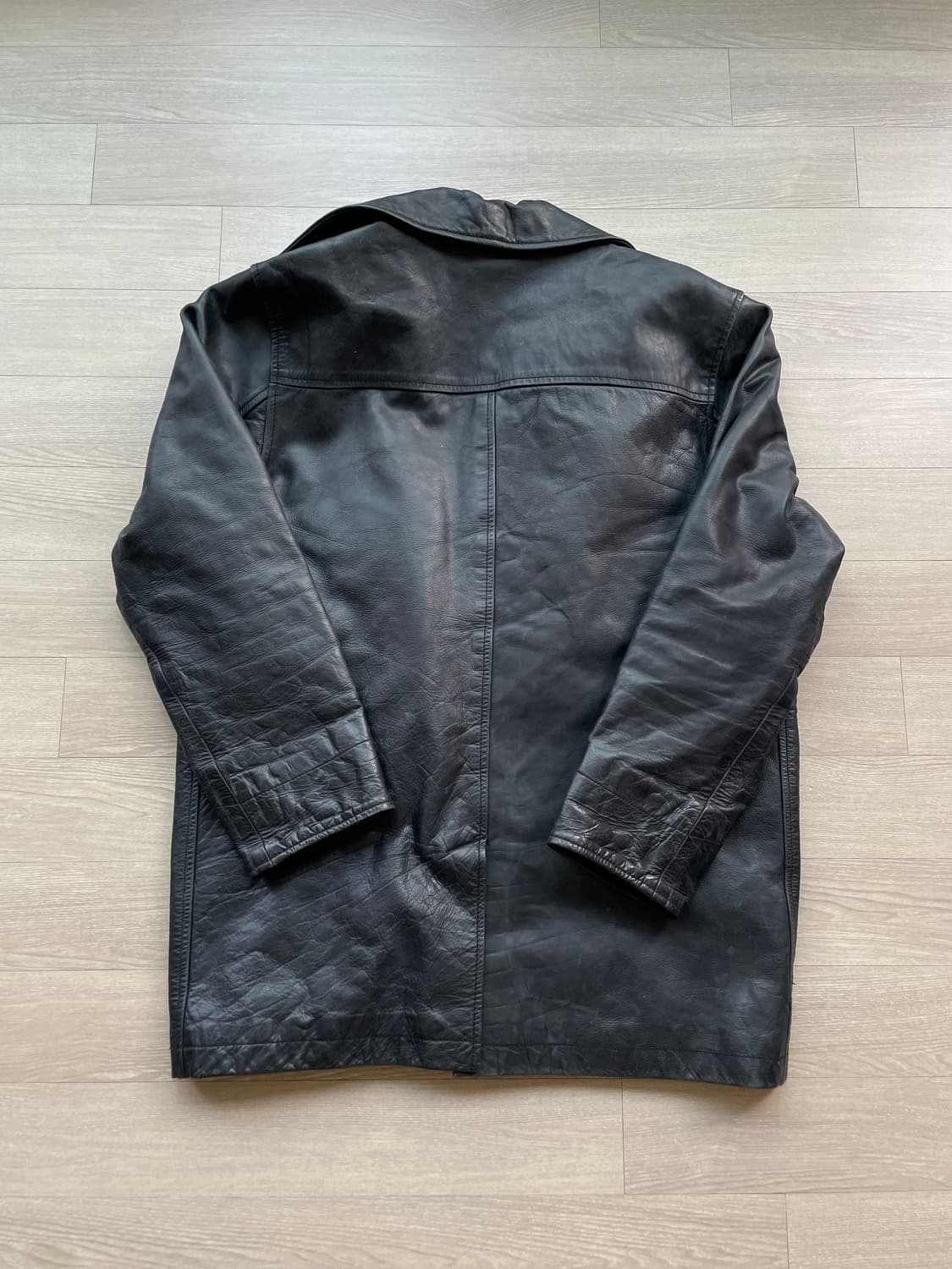 90s 올드갭 레더 카코트 gap carcoat 상품이미지3
