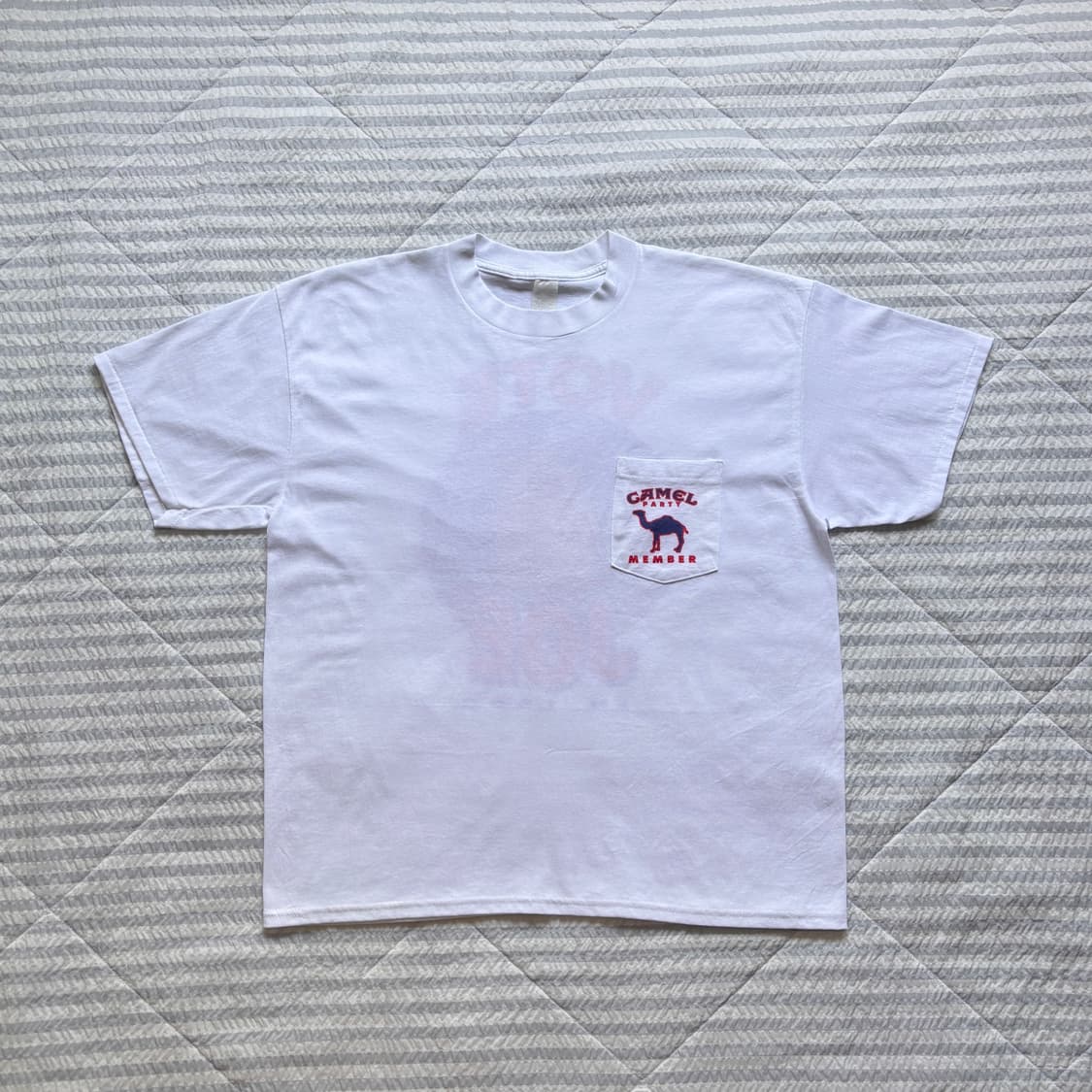 90s 빈티지 카멜 joe vote 프로모 티셔츠 상품이미지2