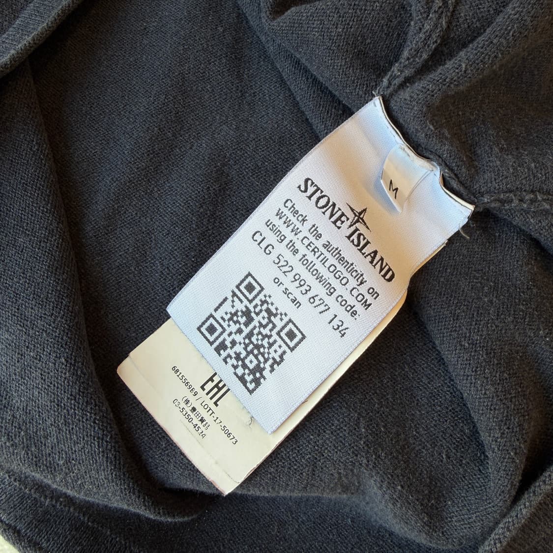 스톤아일랜드 와펜 패치 라운드 니트 [ 95-100 ] 상품이미지7