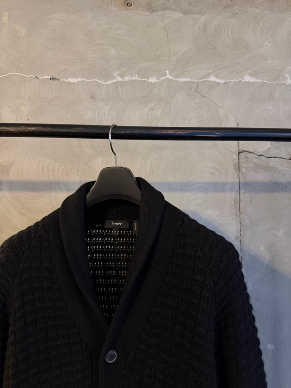 띠어리 숄칼라 가디건 100 상품이미지4