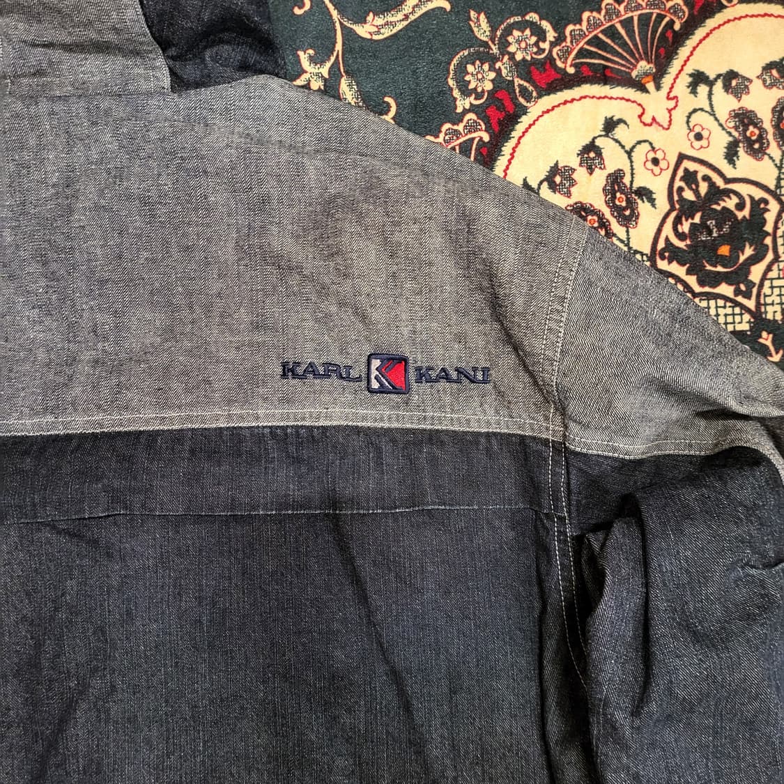 칼 카니 후드 데님 자켓 (L) 상품이미지8