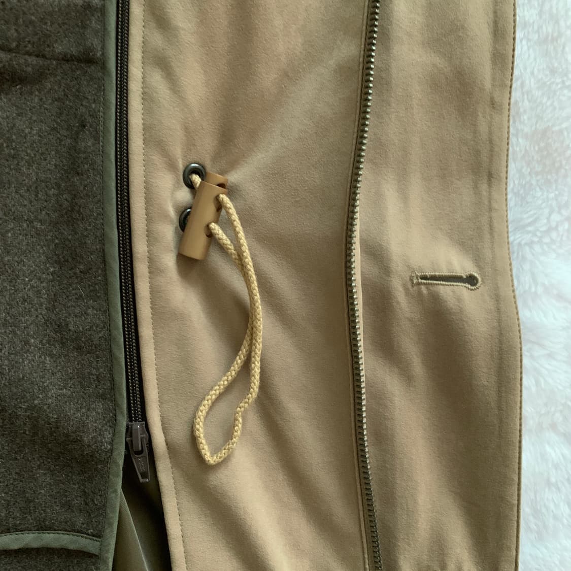 일본 빈티지 BALESTRINO 후드 사파리 워크 하프 자켓 상품이미지7