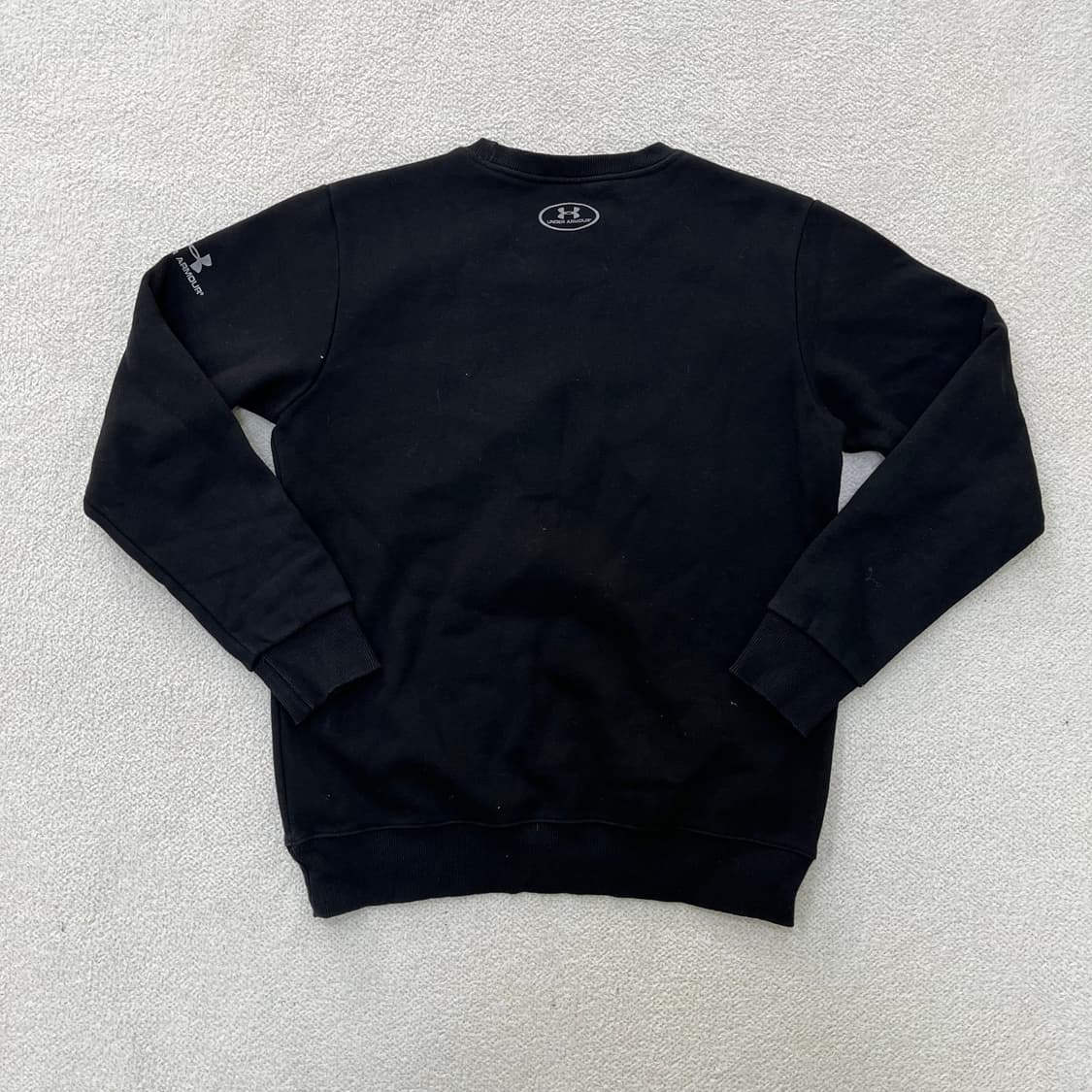 L 언더아머 빅로고 맨투맨 0415M 상품이미지3