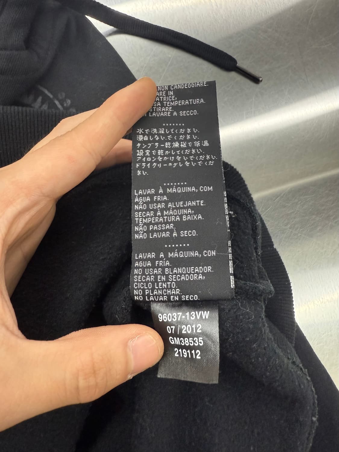할리 데이비슨 블랙 엔틱비즈 투 포켓 후디 집업 상품이미지9