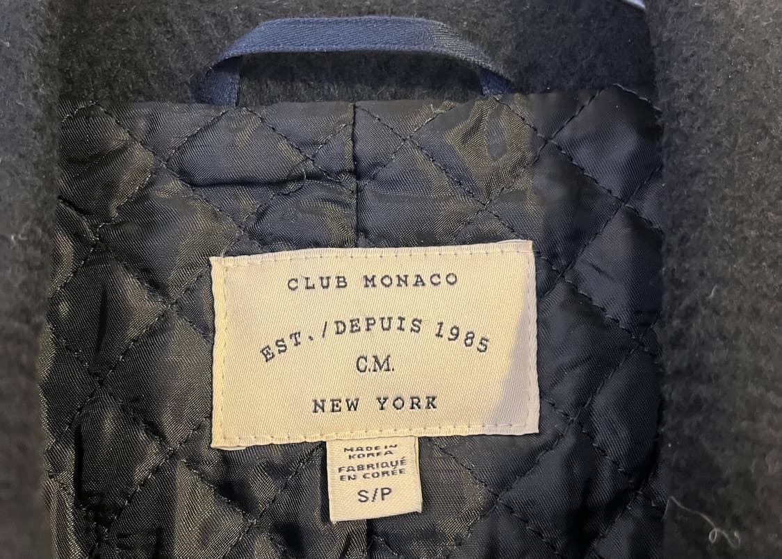 클럽 모나코 울 코트(이탈리안 패브릭) 상품이미지3