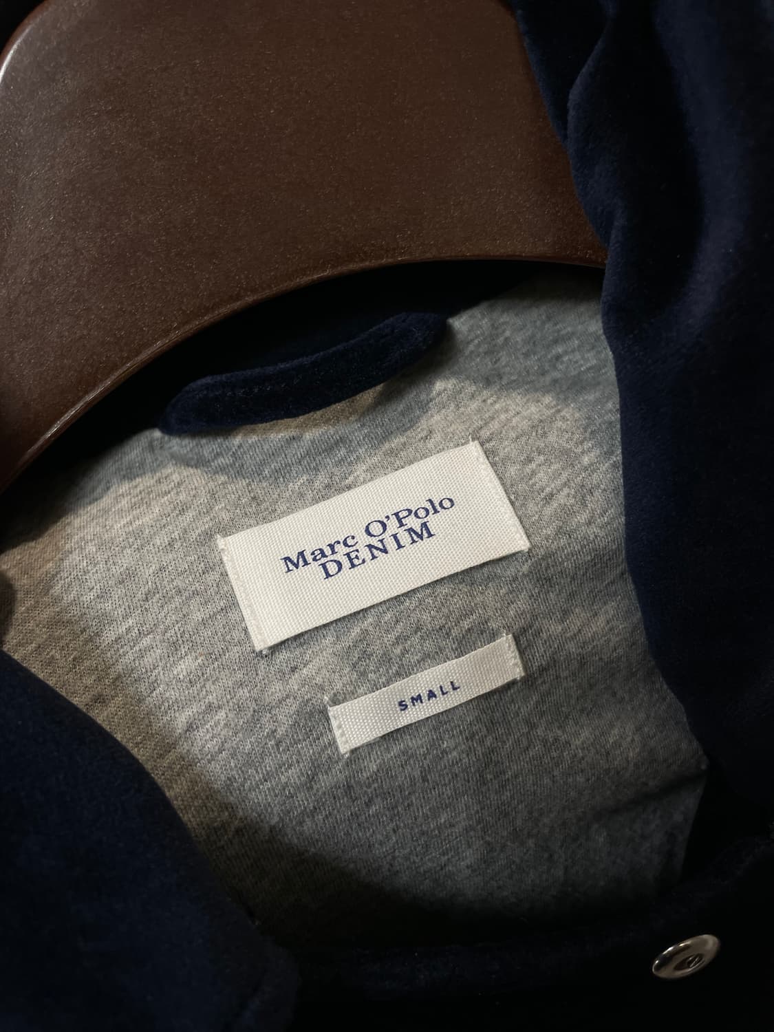 (S) 마르코 폴로 네이비 벨벳 라이더 자켓 상품이미지5