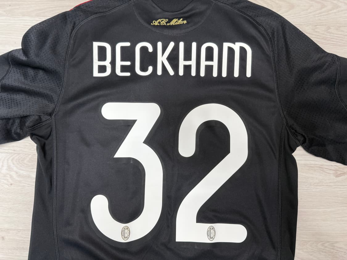 [S] 아디다스 AC밀란 07-08 써드 챔스 베컴 마킹 유니폼 상품이미지6