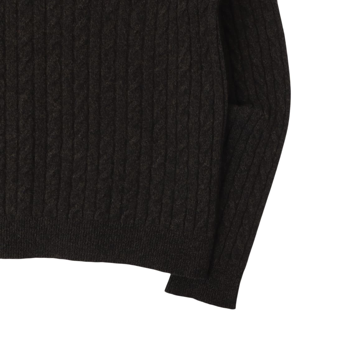 라코스테 챠콜 케이블 니트 스웨터 상품이미지7