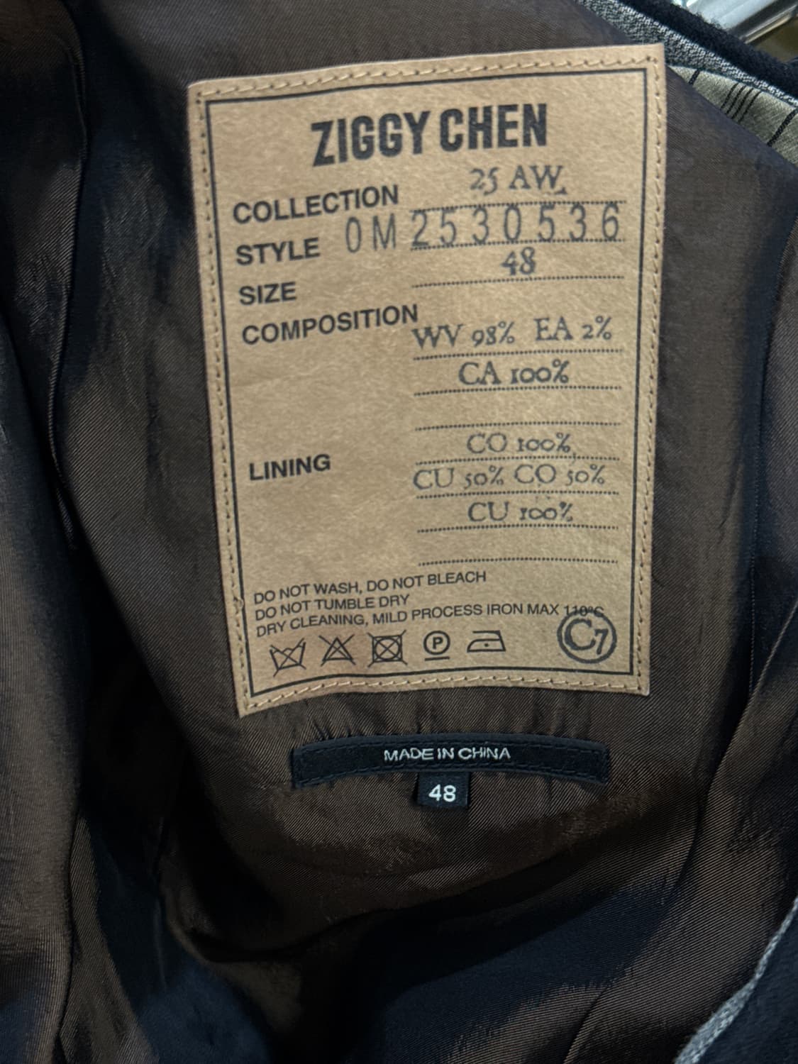 Ziggy Chen — Wide-Leg Pleated Trousers 상품이미지6