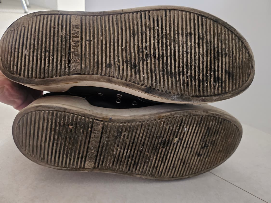 발망 balmain 레더 하이탑 상품이미지6