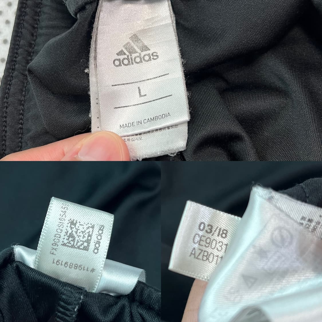 아디다스 코어18 트레이닝 쇼츠 반바지 블랙 상품이미지5