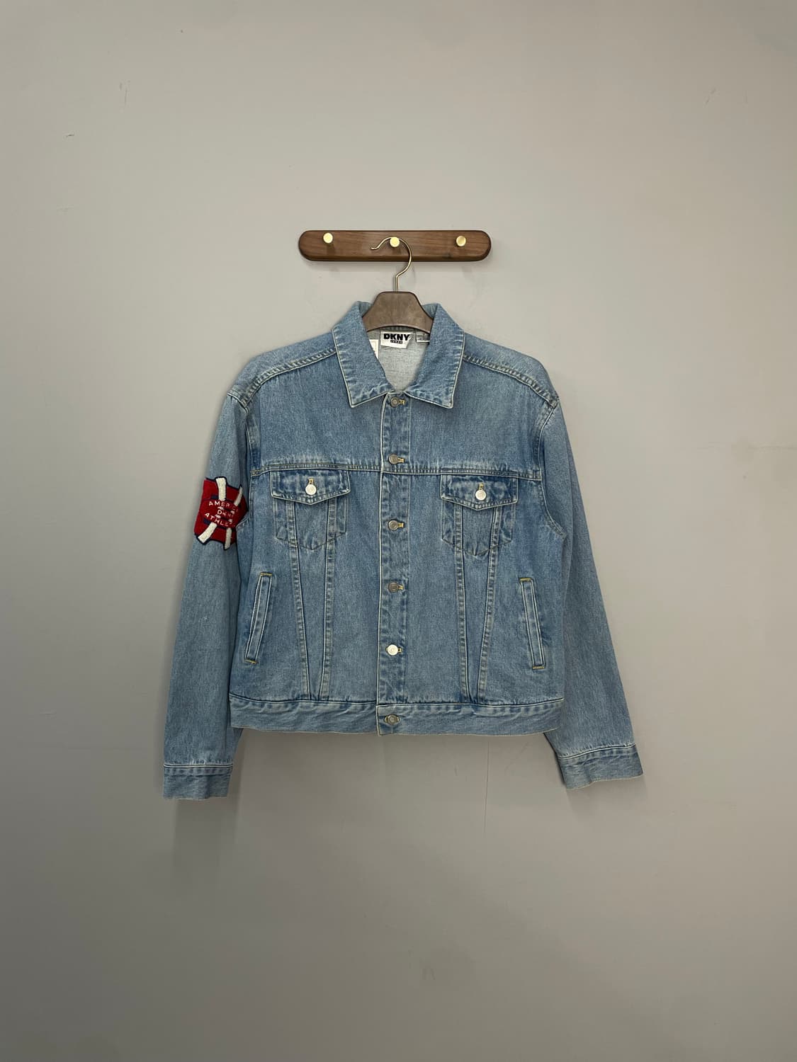 DNKY 빅로고 데님 트러커 자켓 H2113 상품이미지3
