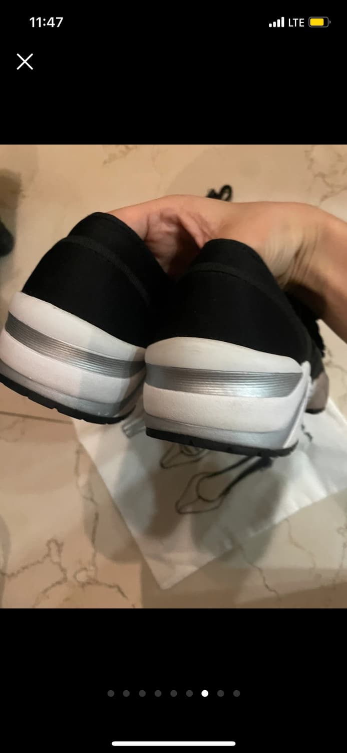 슈콤마보니 전지현 스니커즈 블랙 240 - 플라워밤 스니커즈 슬립온 상품이미지8