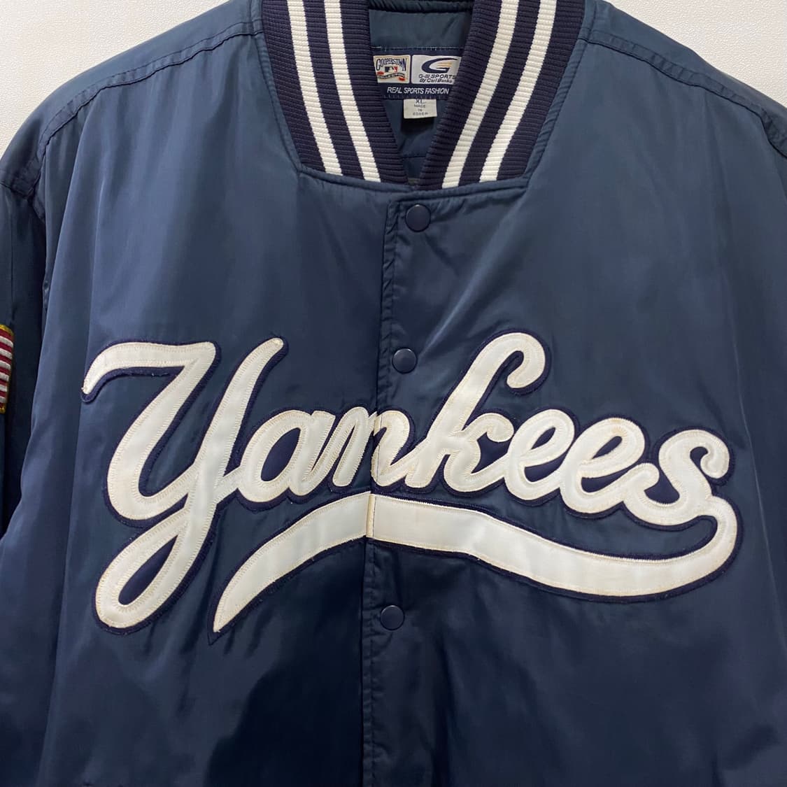 G-III 스포츠 쿠퍼스타운 컬렉션 뉴욕양키즈 바시티 자켓 상품이미지3