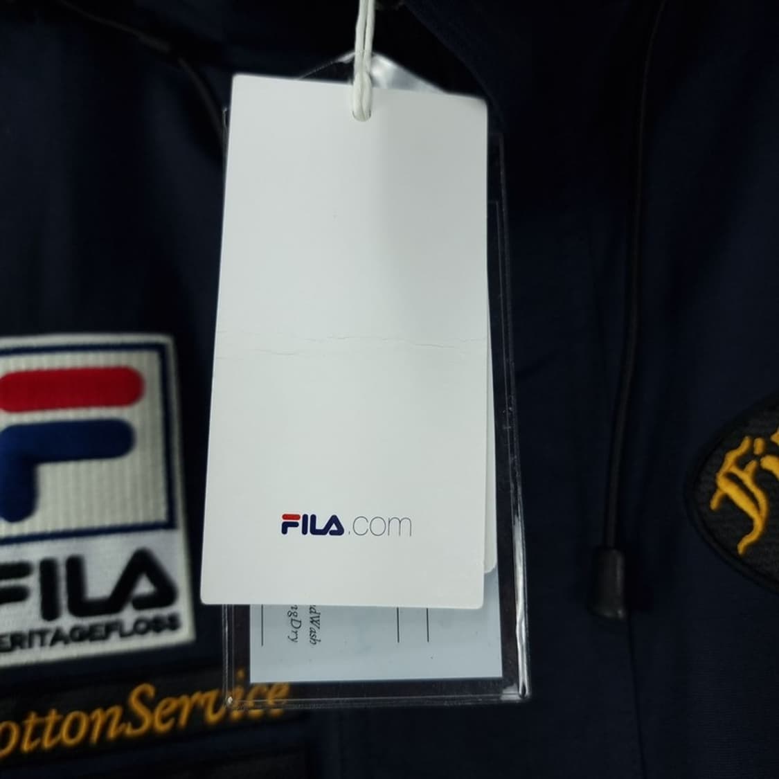 [휠라 X 헤리티지플로스] (새상품) 오버핏 바람막이 자켓 M19702 상품이미지8