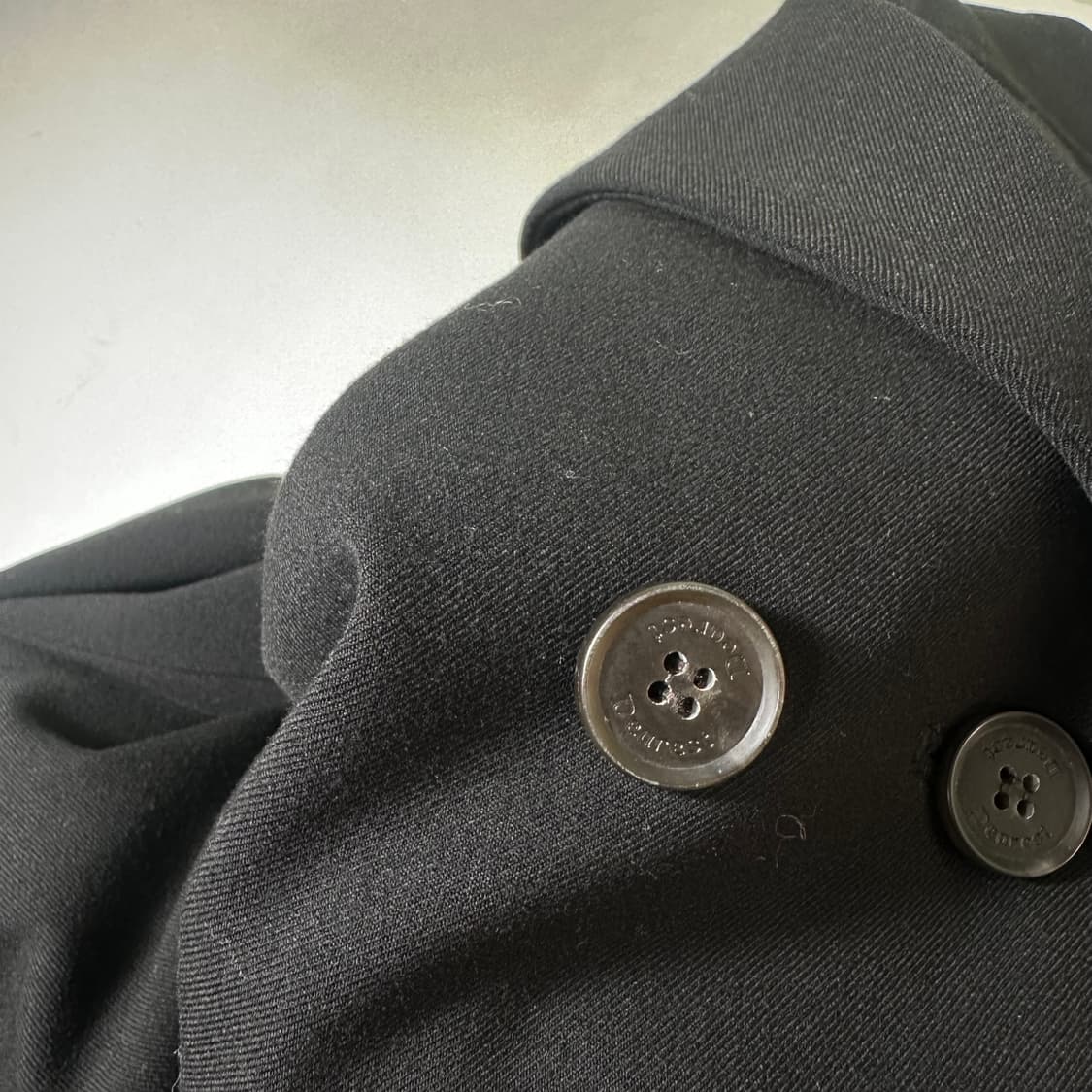 우먼OS 메이비베이비 디어리스트 블랙 더블 블레이져 상품이미지4