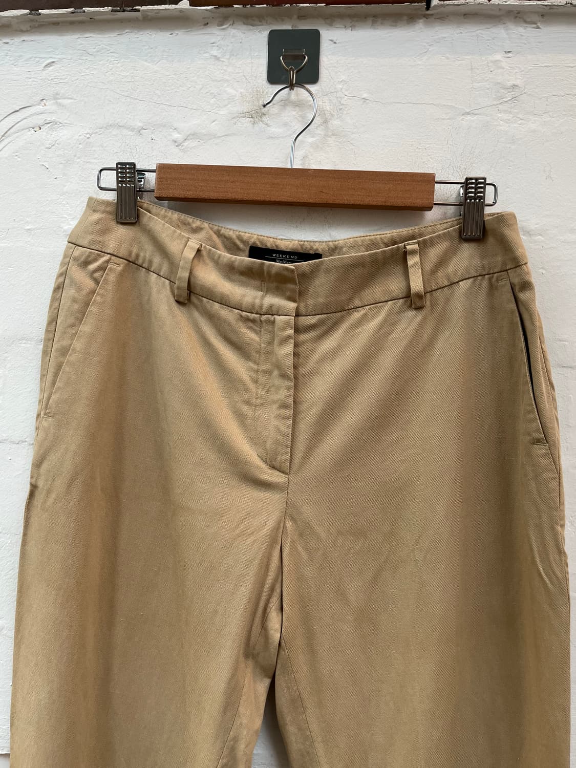 Maxmara weekend 베이지 면바지 EU40 상품이미지3