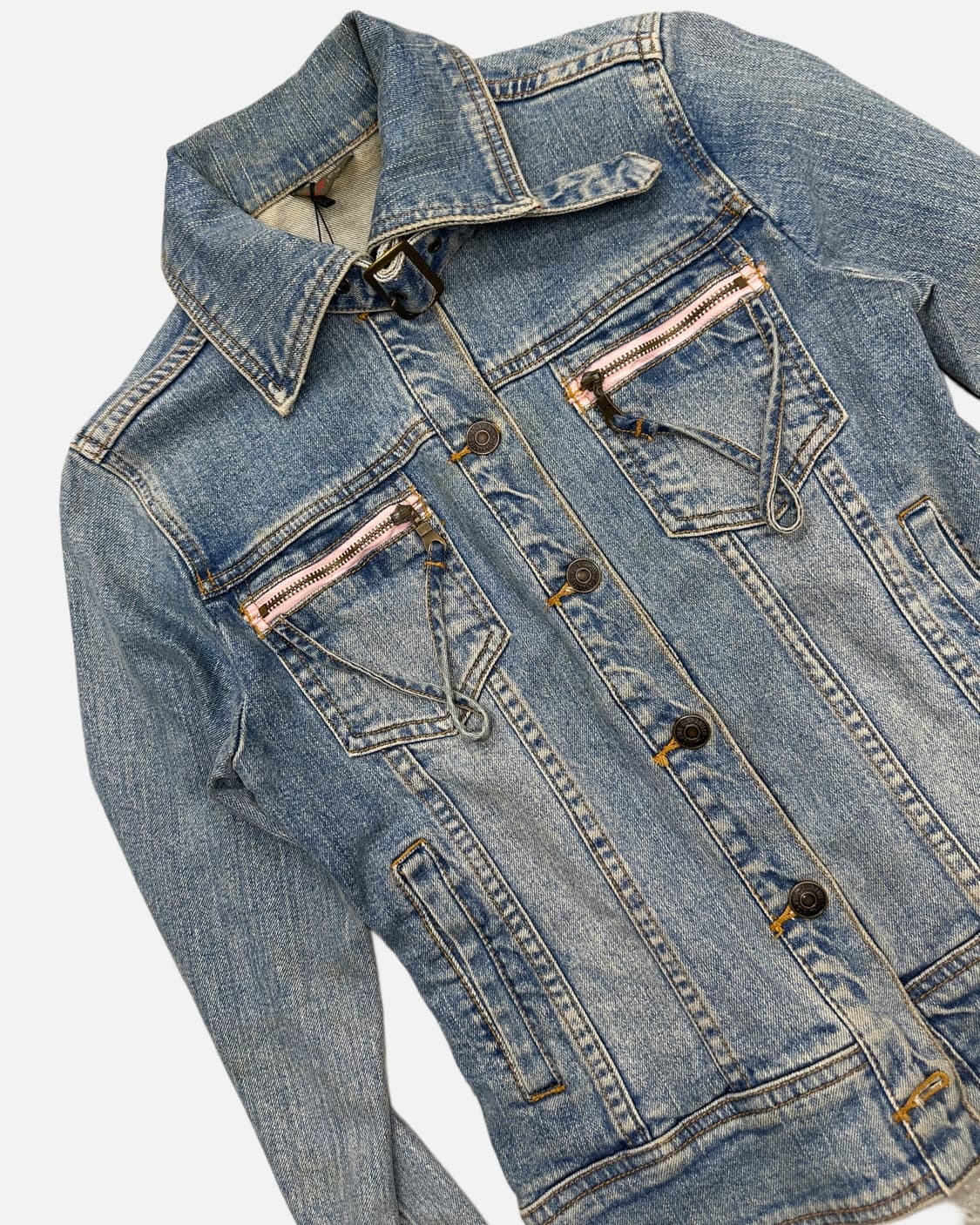 strap detail denim jacket 상품이미지3