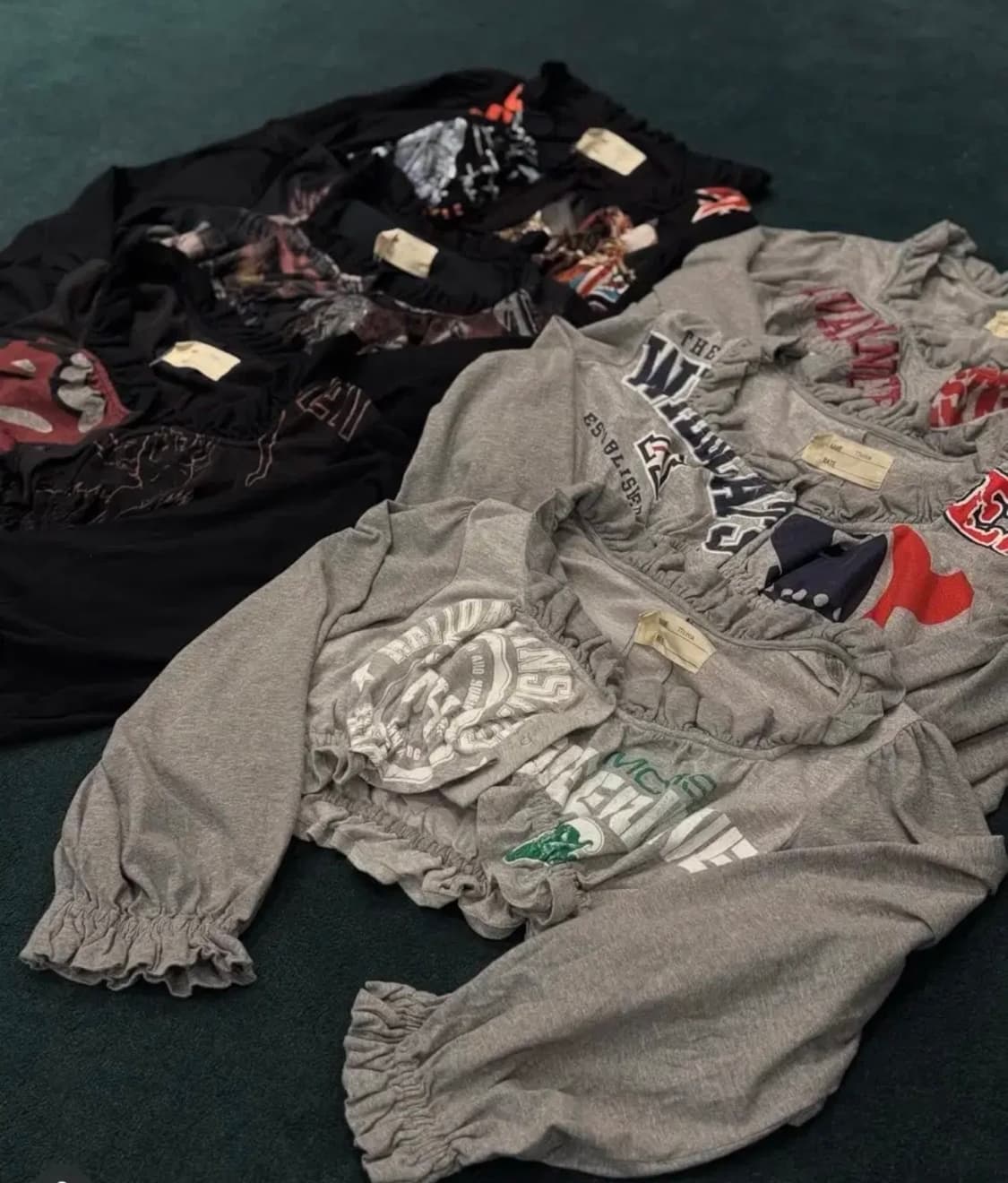 77circa 프릴가디건 상품이미지1