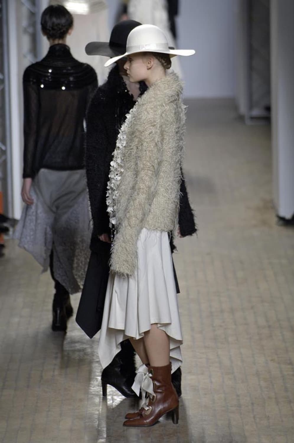 ISSEY MIYAKE AW05 Fuzzy High Neck Knit 상품이미지3