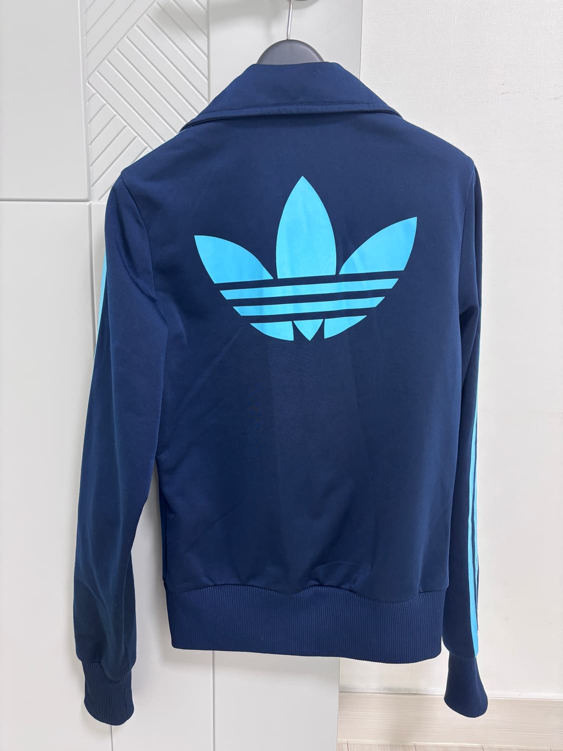 아디다스 백로고 파이어버드 져지 네이비블루 상품이미지2