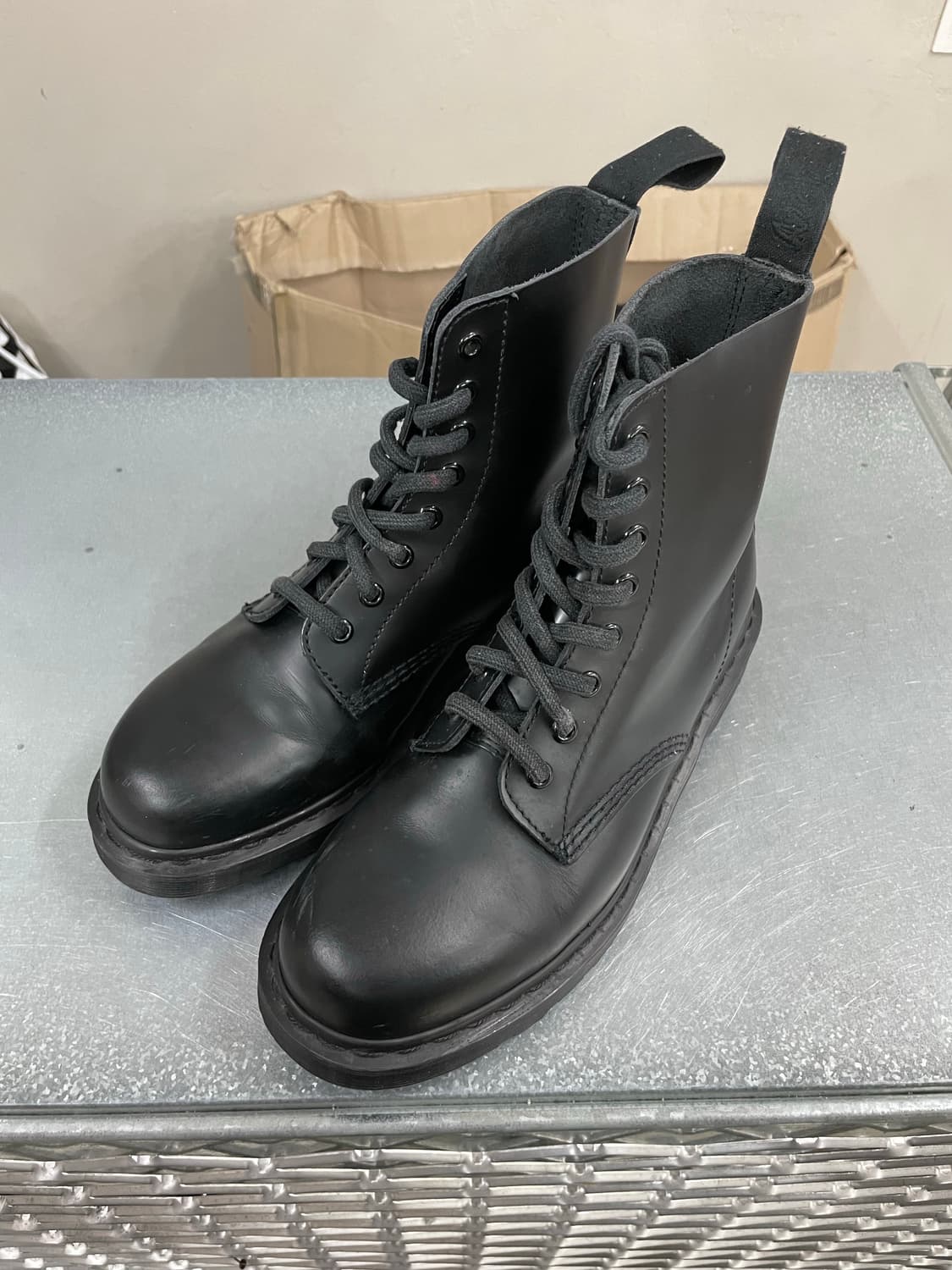 닥터마틴 1460 모노 스무스 레더 부츠 uk8 상품이미지2