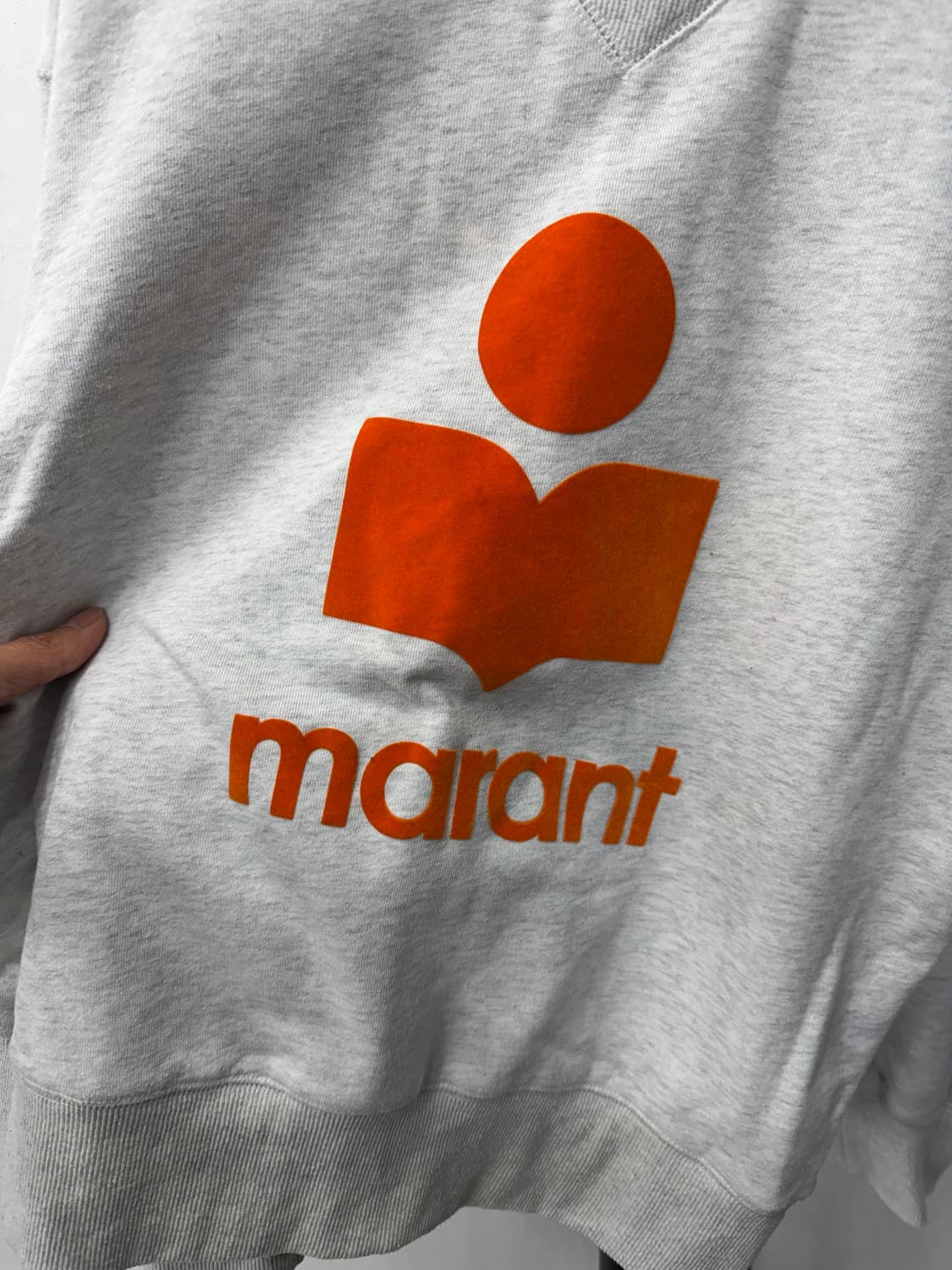 정품) 이자벨마랑 여성 모비 로고 맨투맨 스웻셔츠 34 상품이미지3