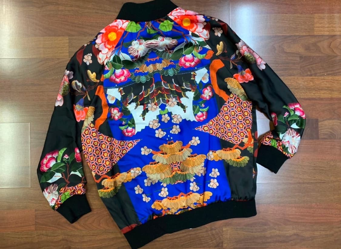 ZARA 오리엔탈 짚업 보머자켓 상품이미지6