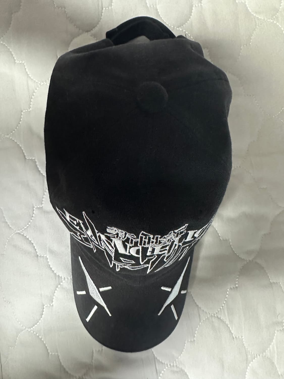 새상품)에반게리온 마하그리드 볼캡 블랙 상품이미지2