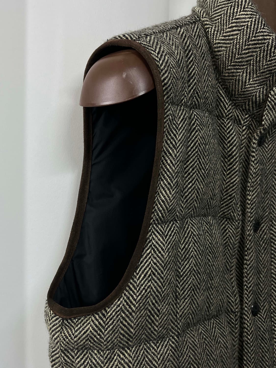 폴로 랄프로렌 알파카 울 헤링본 헌팅 다운 베스트 자켓 상품이미지7