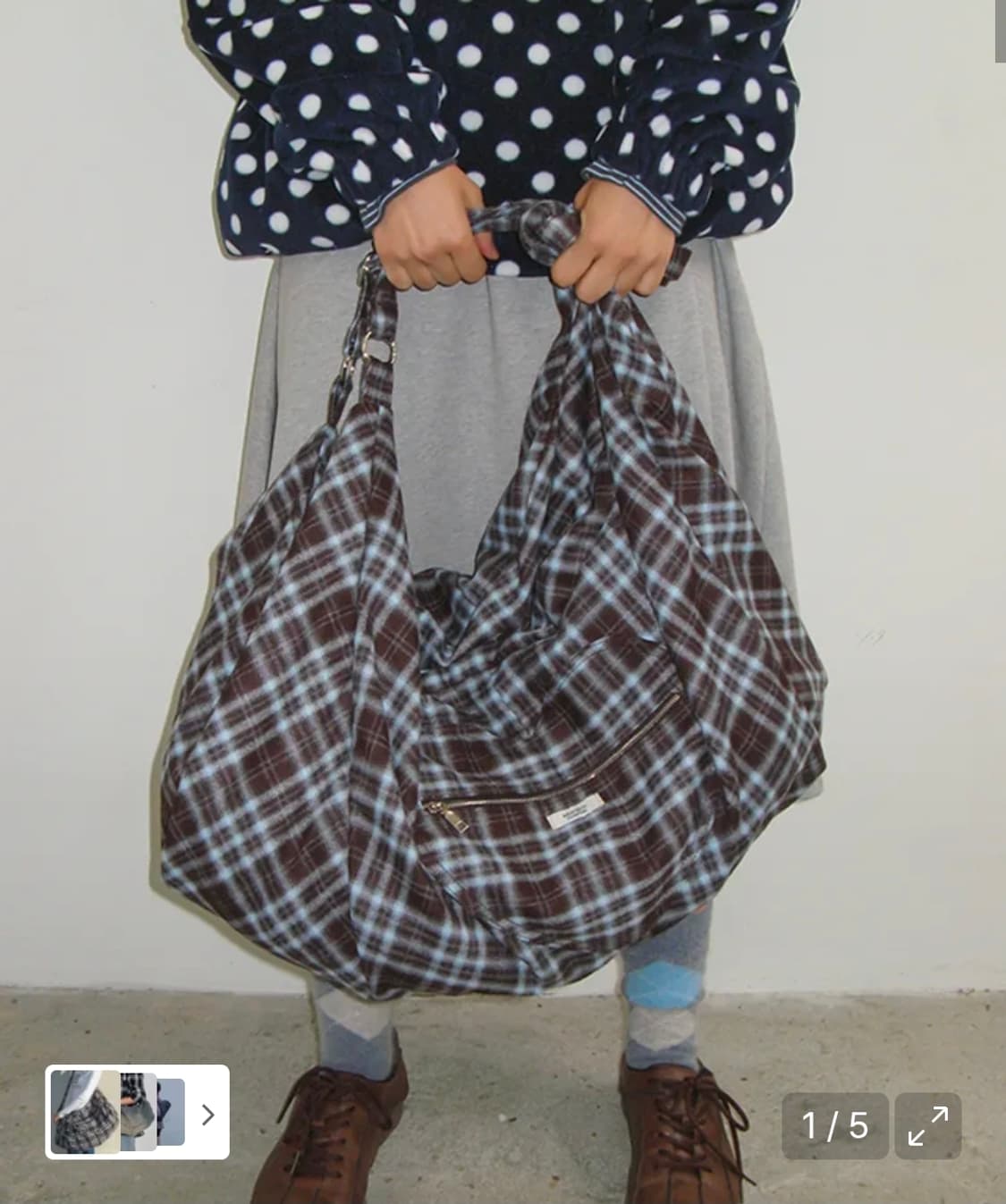 론론 HEART ZIP POCKET 2WAY 상품이미지1