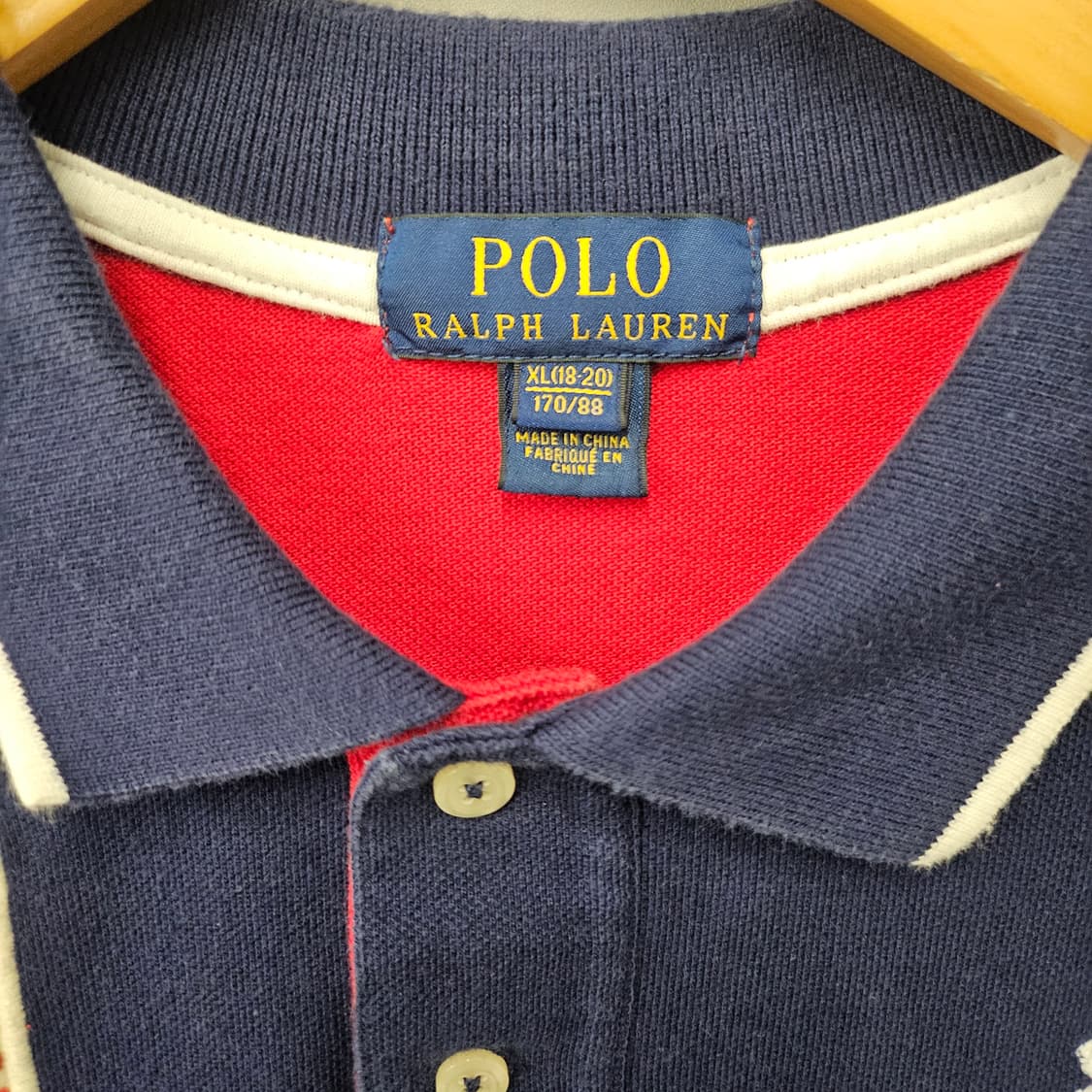 폴로 랄프로렌 치프키프 빅포니 성조기 카라티 상품이미지5