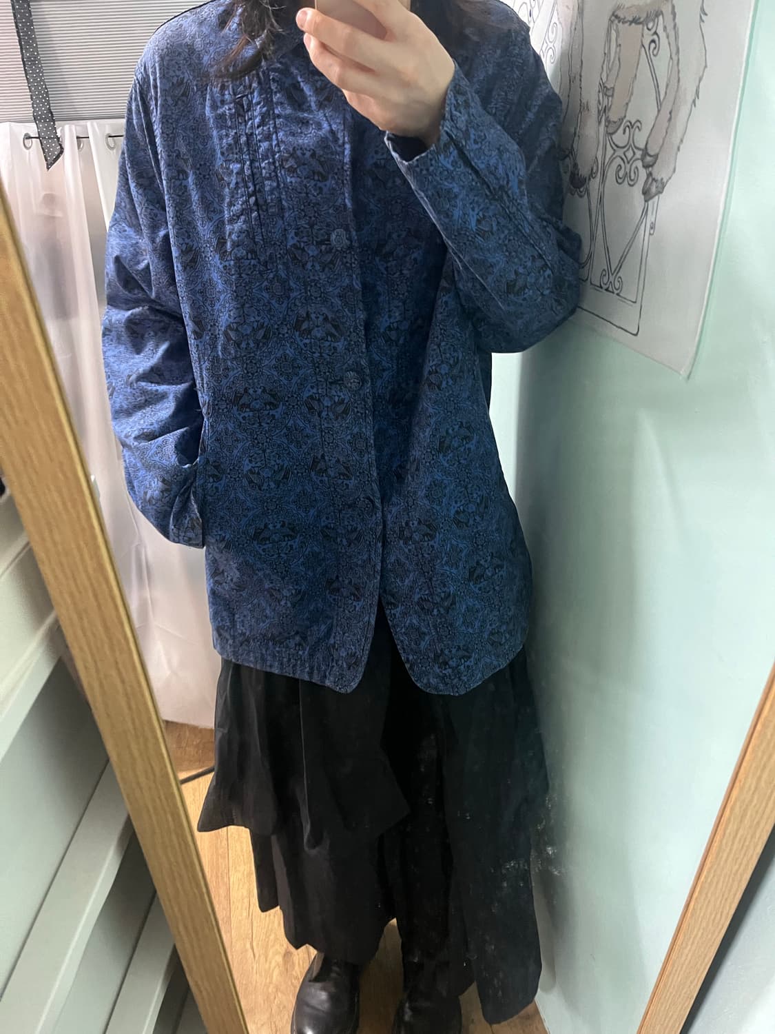 니들스 코튼 패턴 자켓  상품이미지3